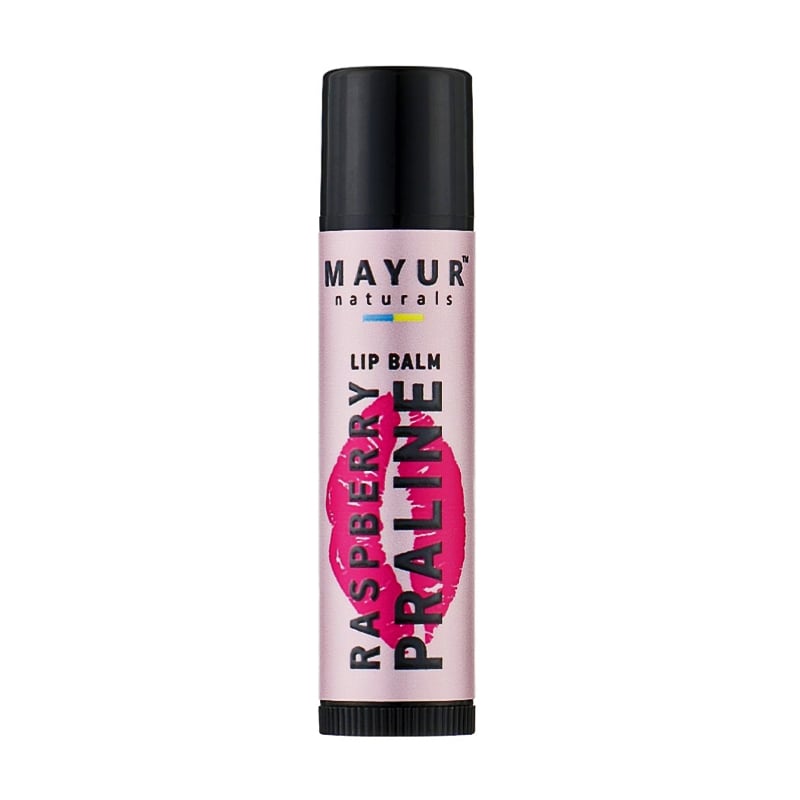 Натуральний бальзам для губ Mayur Raspberry Praline Lip Balm, 5 г